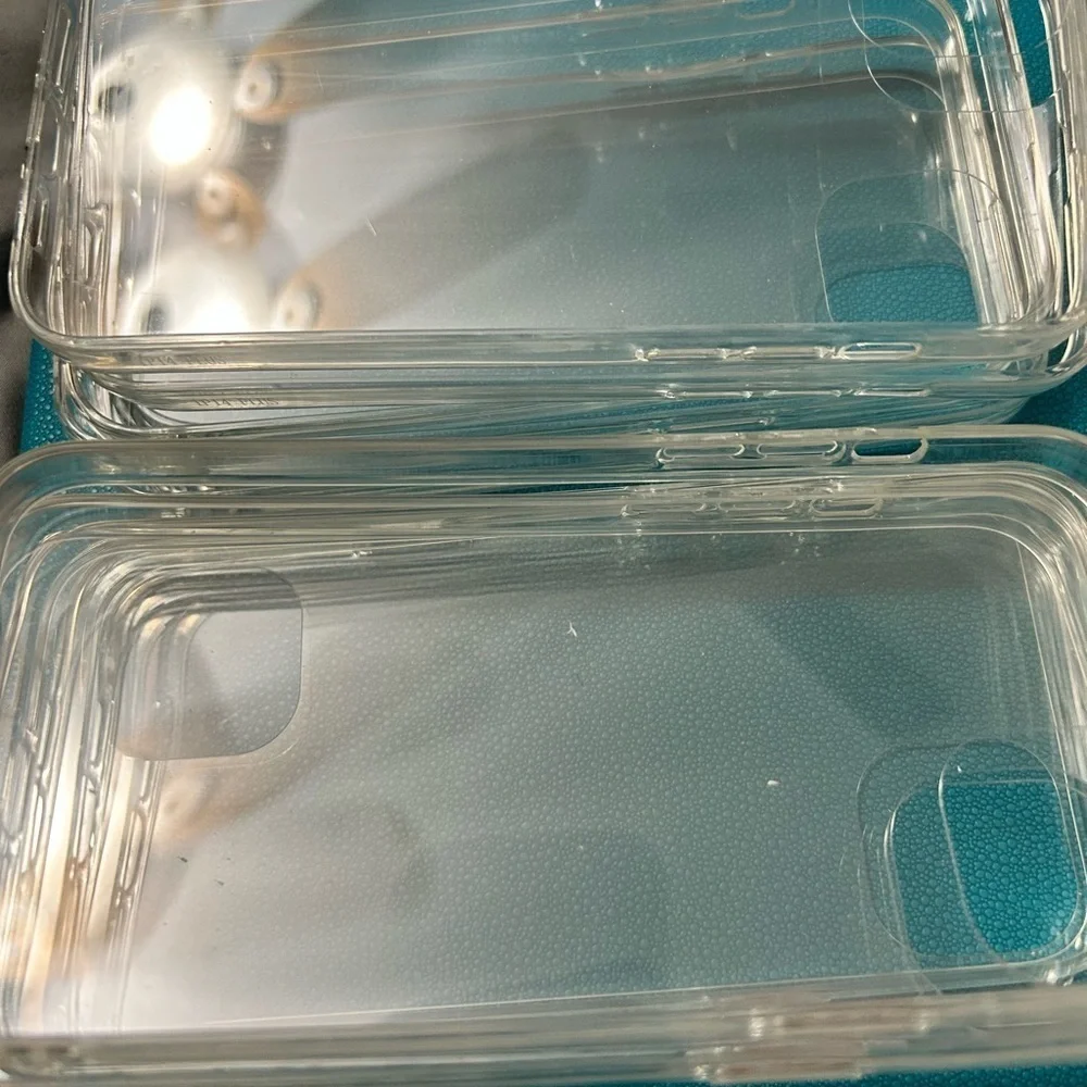 10 iPhone Clear Case Bundle of 10.   NWOT
